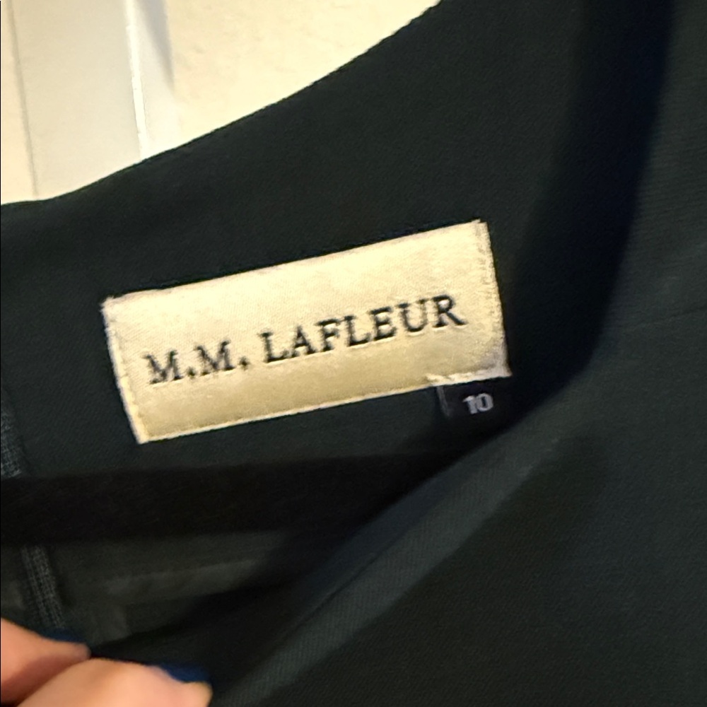MM Lafleur Elegant Forest Green Dress - Picture 2 of 6